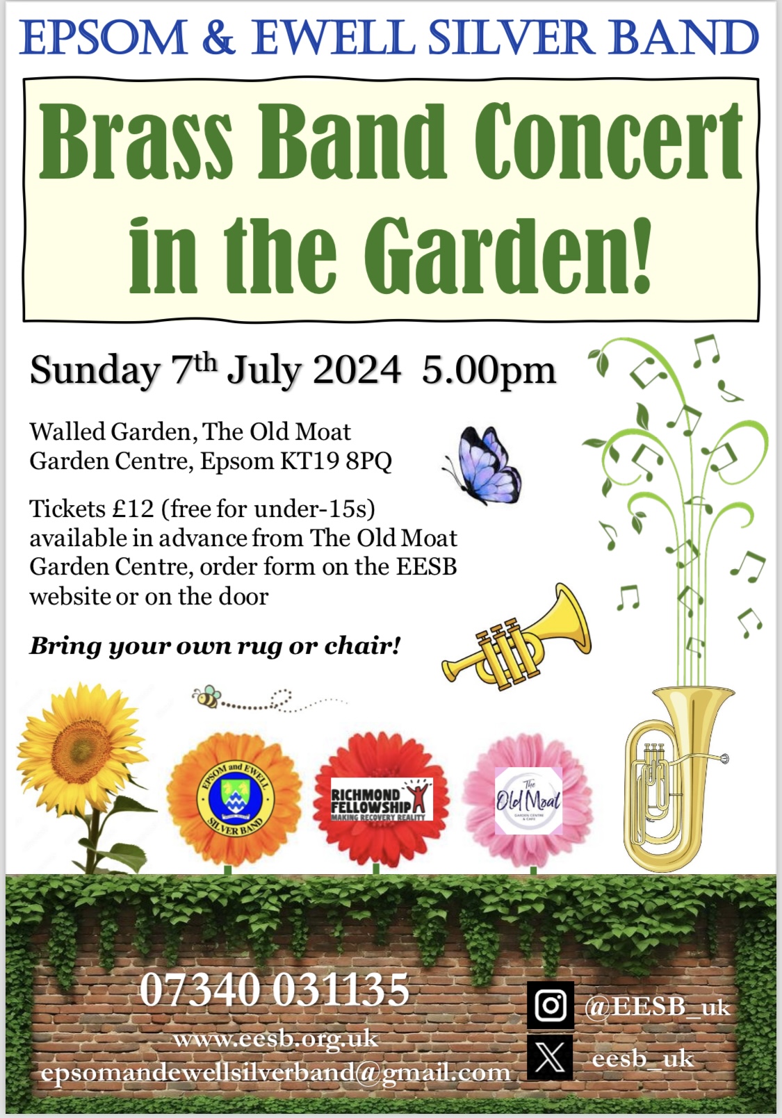 Brass Band Concert in the Garden